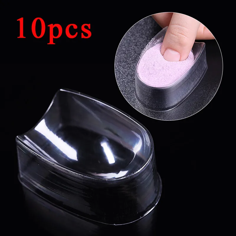 10pcs BORN PRETT 10 мл окунание ногтей флуоресцентный порошок пигментная пыль натуральный сухой блеск без лампы основа Топ Дизайн ногтей украшения - Цвет: 10pcs