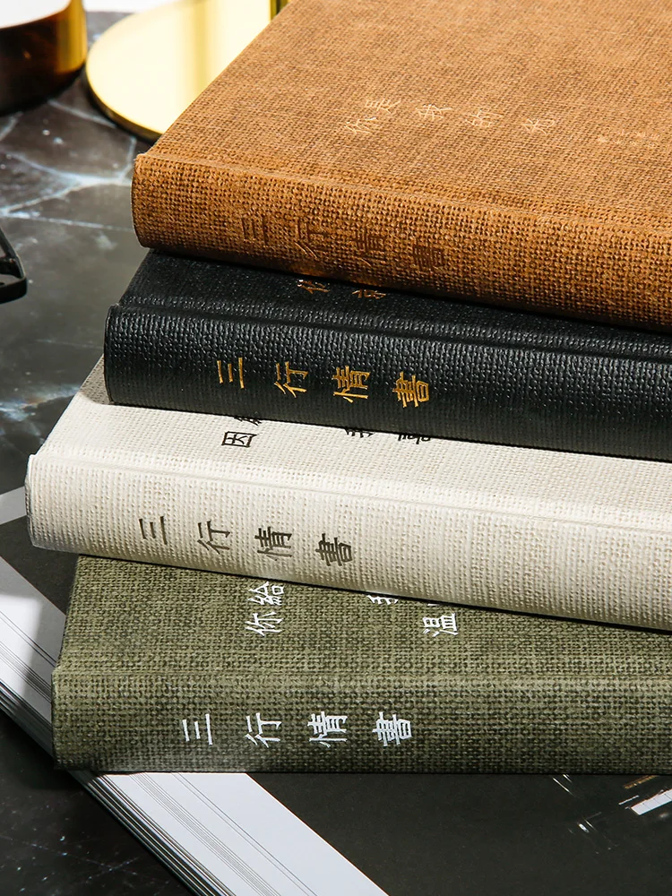 Записная книжка MUMO Three Love с буквами A5 простой литературный ретро блокнот дневник