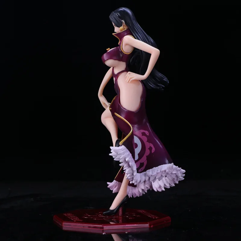 Аниме one piece Боа Хэнкок фигурка героя Фиолетовый sexy Рисунок кукла модель игрушки