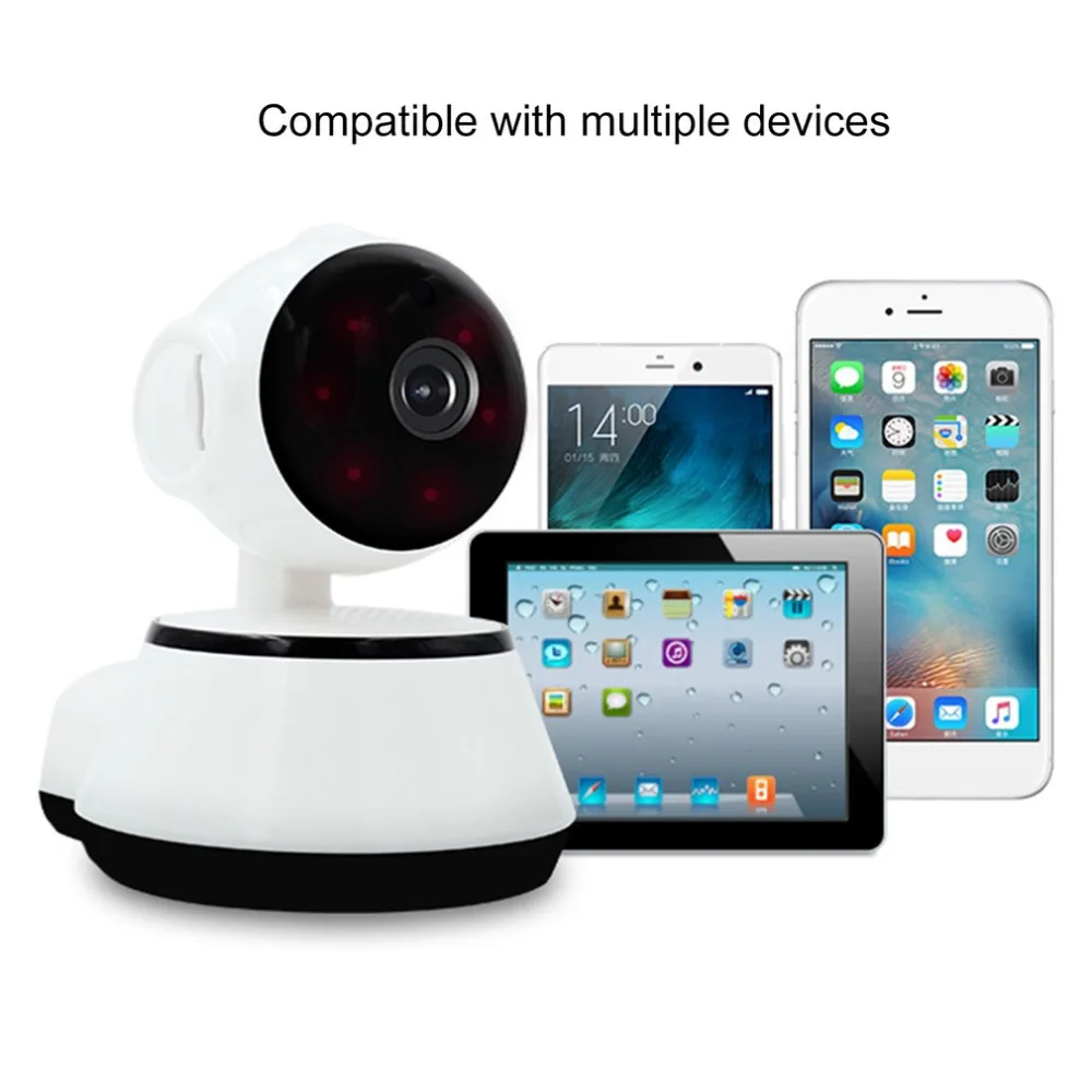 Детский монитор Мини ip камера 720P Беспроводная умная WiFi Wi Fi аудио запись