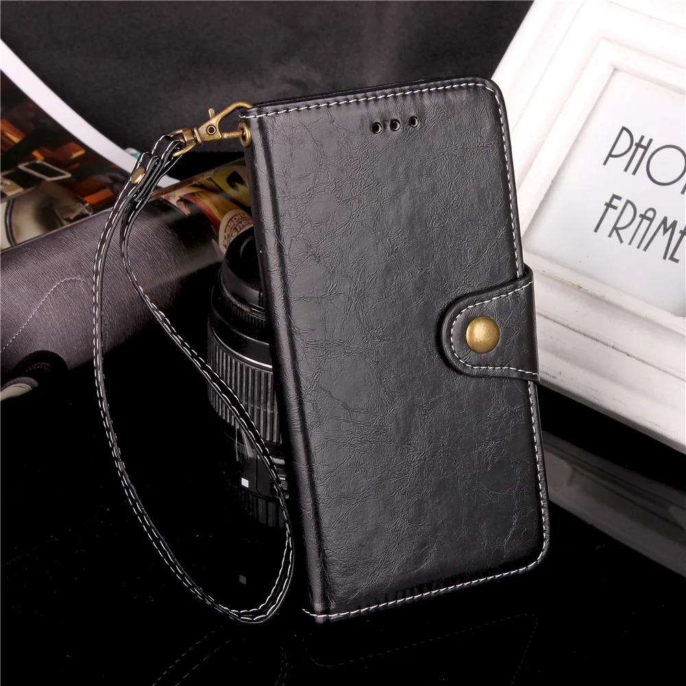 Винтаж флип чехол для Elephone C1 мини Чехол Подставки PU кожа Слот карты бумажник Fundas
