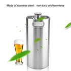 Мини-бочка для пива из нержавеющей стали, 4 л