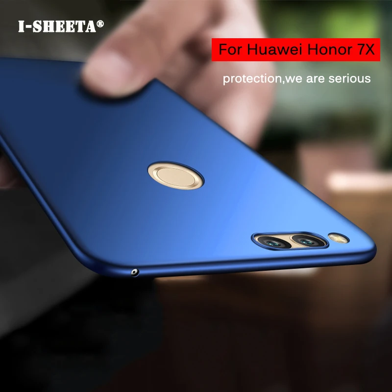 Для HUAWEI Honor 7X 8X Max чехол ультра тонкий прочный матовый ПК Жесткий Чехол для Huawei GR5