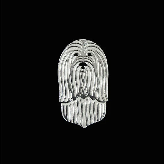 Трендовая Милая бородатая брошь с кольцом посеребренные мужские броши ювелирные