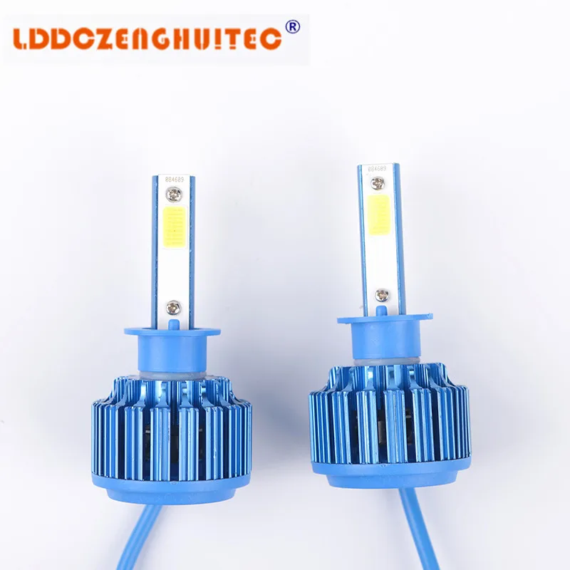 LDDCZENGHUITEC H4 Дальний/Ближний двойной луч H7 светодиодная Автомобильная фара 360