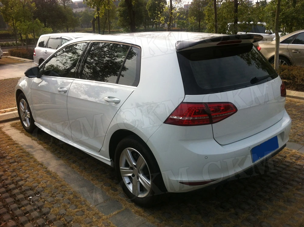 Задний спойлер на крышу из углеродного волокна для Volkswagen VW Golf 7 VII MK7 7,5 стандарт- не для GTI и R