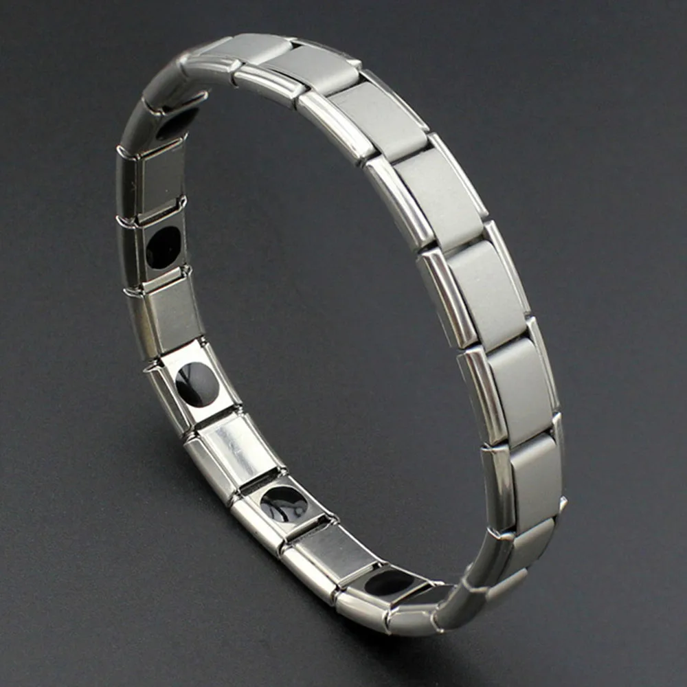 Магнитный гематит медный браслет мужские браслеты с пряжкой для здоровья