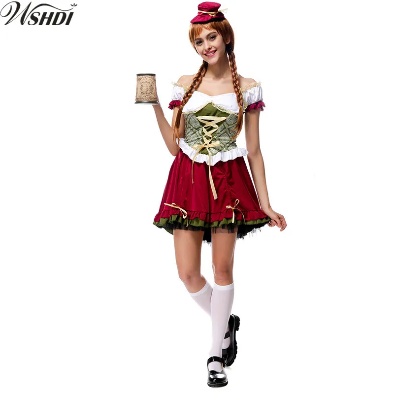 Женское сексуальное платье для Октоберфеста | Тематическая одежда и униформа