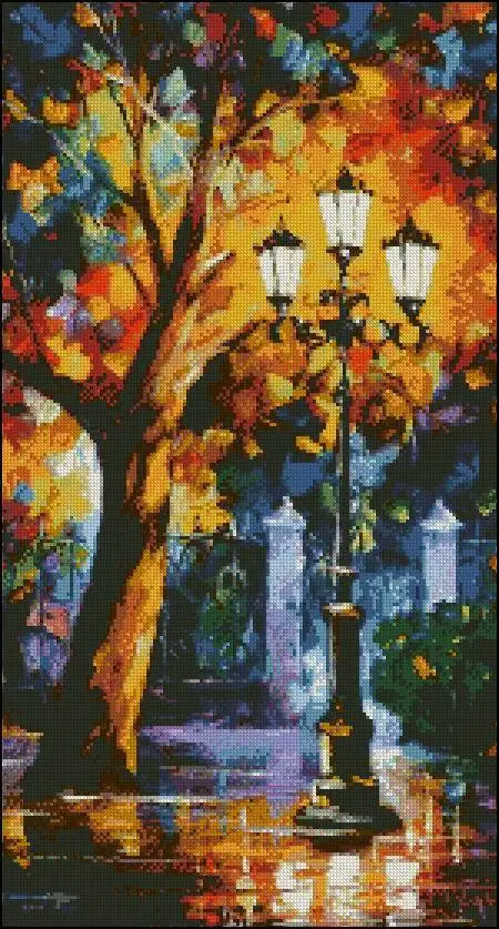 Бесплатная доставка высококачественный комплект для вышивки крестом уличный