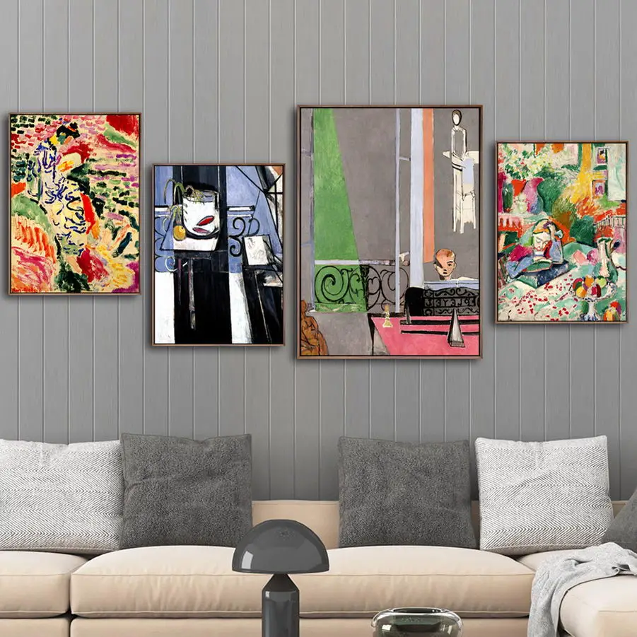 Картины на холсте домашний декор настенная живопись французский Анри Матисс HD