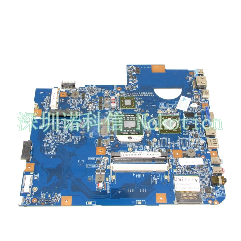 Материнская плата NOKOTION MBPHP01002 для ноутбука acer Asipre 5542 материнская DDR2 HD 4500 Мб. PHP01.002