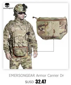 EMERSONGEAR Тактический Магнитный чехол с боковым вытягиванием подсумок M4 тактический Molle Mag крюк и петля боевой Мультикам EM9044