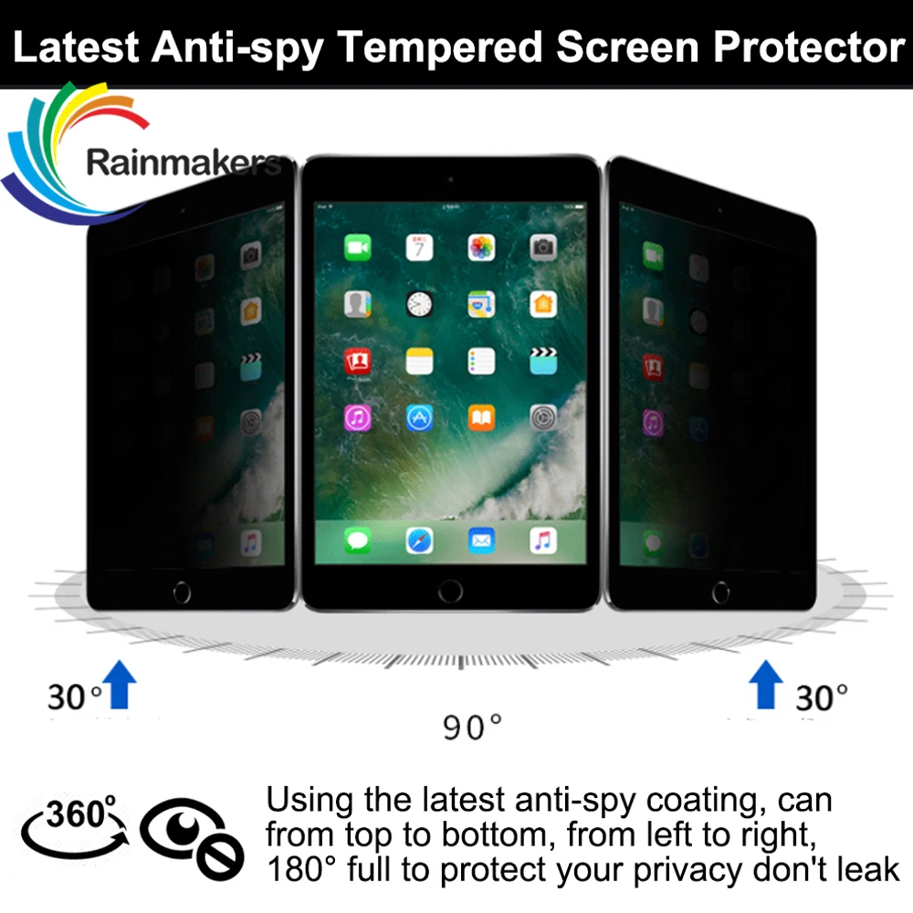 [2 шт] HD Защитное стекло для сохранения личной информации пленка из закаленного