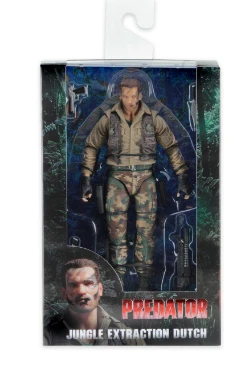 18 см NECA Хищник джунгли экстракция Маскировка голландские охотники джунглей ПВХ