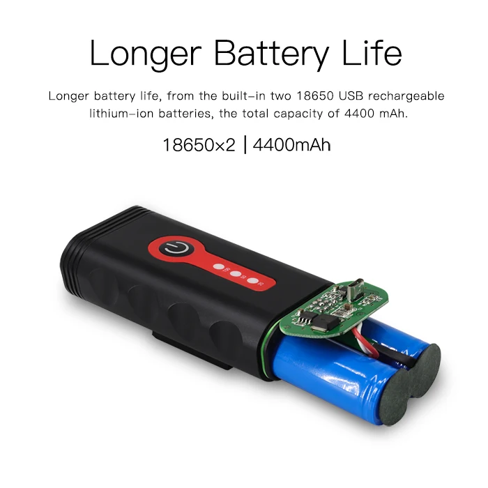 Onature USB велосипедный головной светильник, перезаряжаемый велосипедный светильник на руль, мощный флэш-светильник для велосипедного крепления, вращающийся светодиодный фонарь для велосипеда