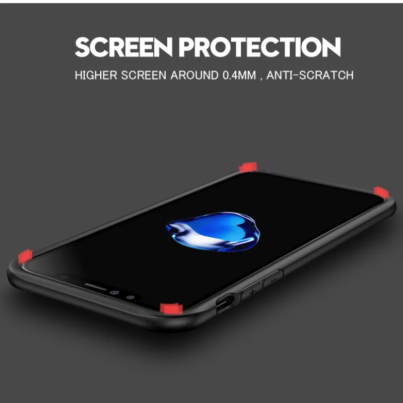 Акриловый ударопрочный чехол для телефона MaxGear iPhone 6 6s 7 8 Plus прозрачная задняя