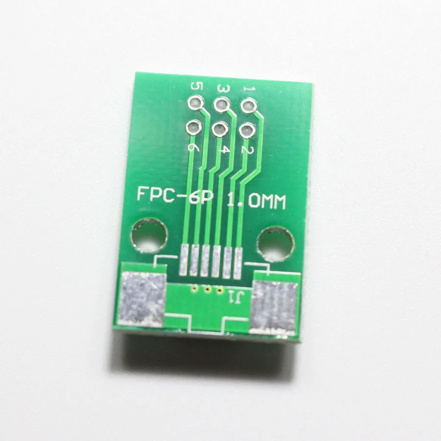 1 шт. 6P FFC FPC адаптер PBC с покрытием 0 5 мм/1 мм Шаг откидной крышки до 2 54 6Pin плоский
