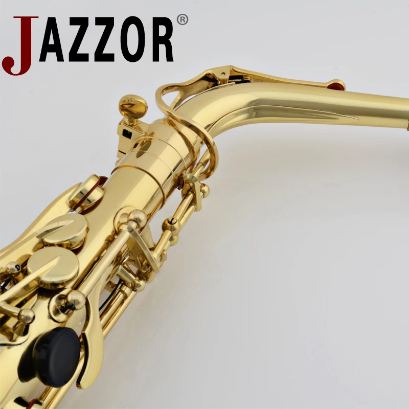 JAZZOR профессиональный саксофон-альт JBAS-200 E плоские латунные ветровые инструменты