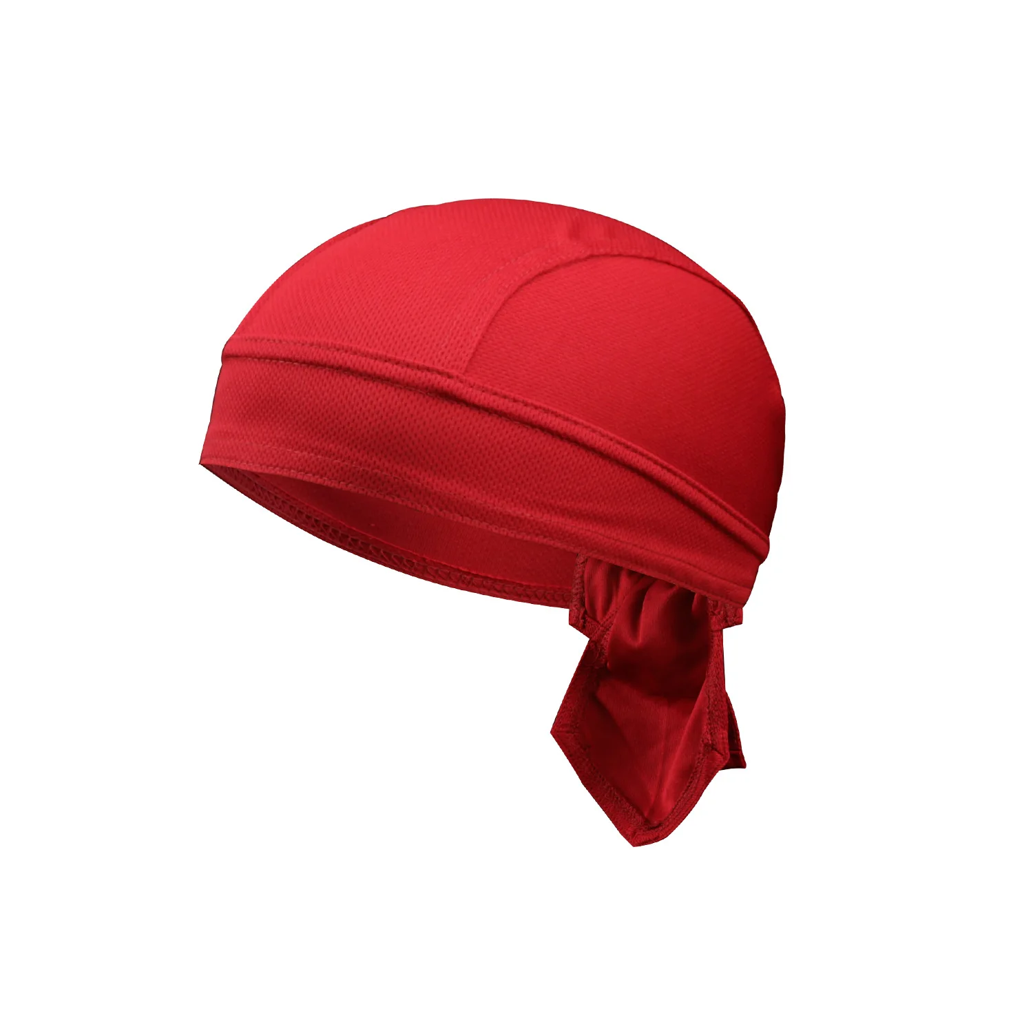 Открытый Sweatproof быстросохнущая чистая велосипедная Кепка головной платок головная повязка Летняя мужская Беговая езда бандана в виде пиратской шляпы капюшон - Цвет: Красный
