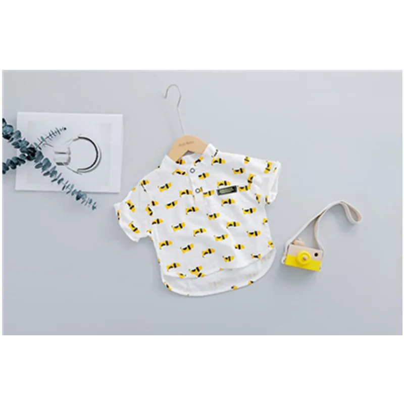 Комплекты летней одежды для мальчиков От 1 до 3 лет новинка 2019 модные стильные