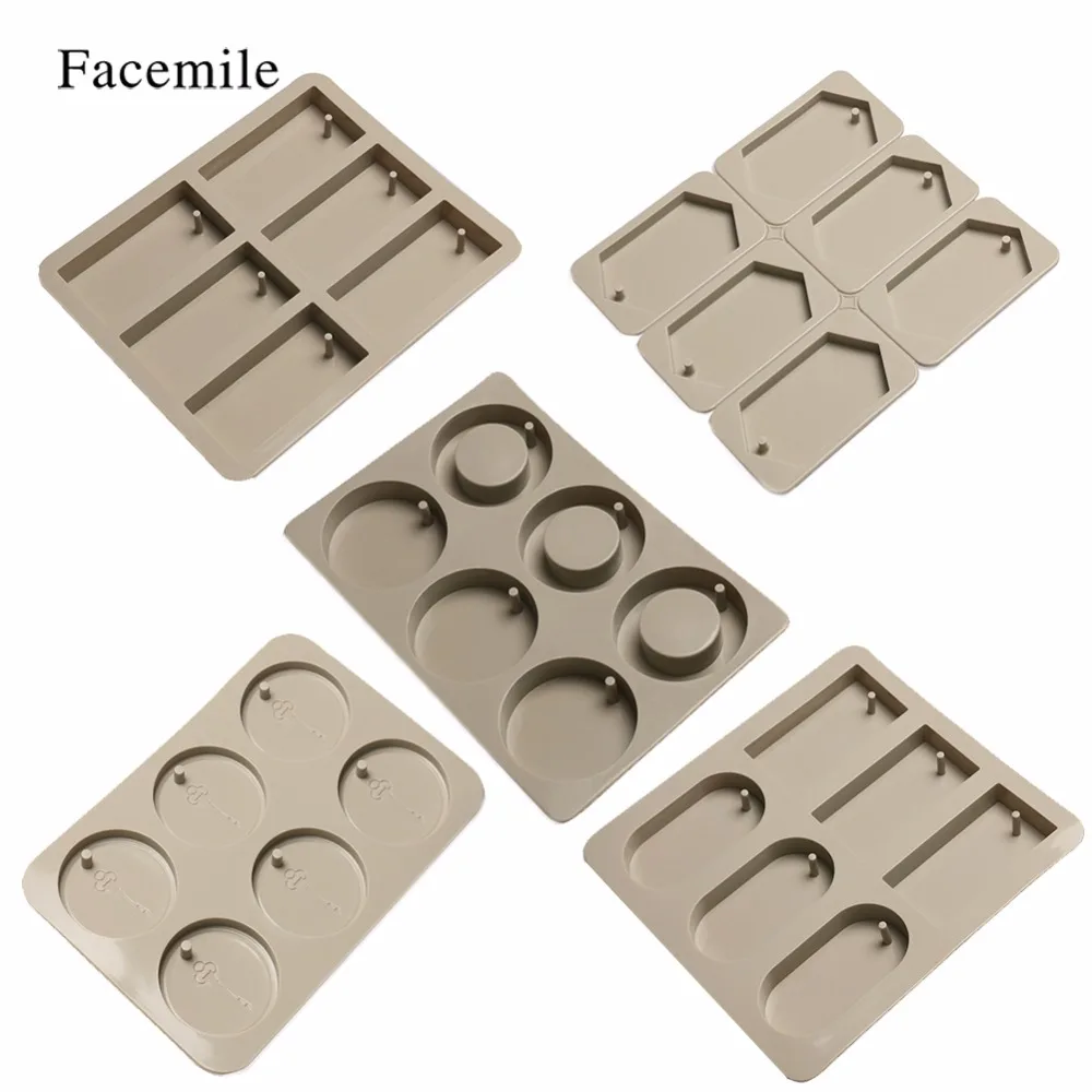 Facemile DIY силиконовая эпоксидная форма для планшетов шоколада печенья желе
