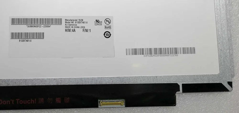 Матрица для 13 3 дюймового ноутбука ЖК экран B133XTN01.6 боковые кронштейны матовые 30