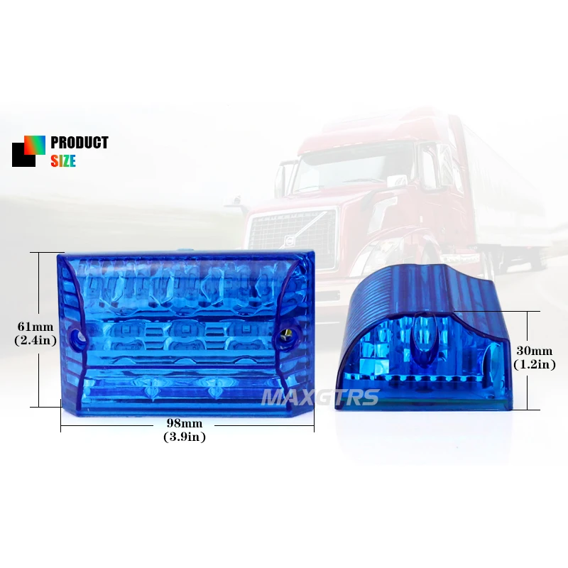 12 V/24 V Автомобильный Светодиодный Боковой габаритный фонарь задние лампы сигнала поворота светильник грузовика прицепа автобуса, рабочими электрическими схемами Предупреждение Противотуманные фары парковка светильник ing бар