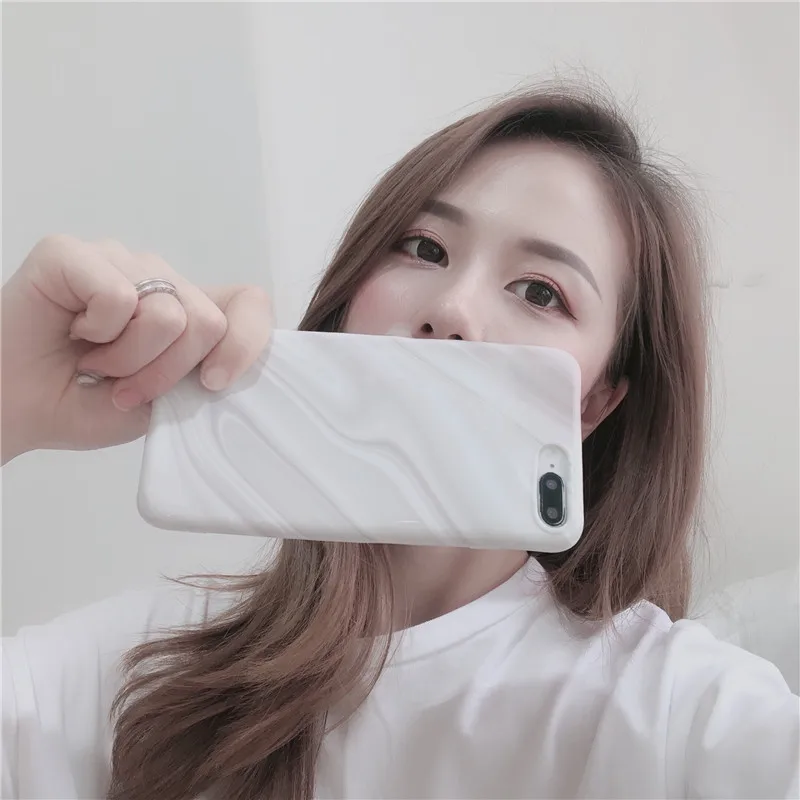 JIBAN Grey Phone Case for Apple Iphone X Mobile Shell 6/6s/8/xr/xsmax IPhone7plus IPhone XS Tide Cover Capa |