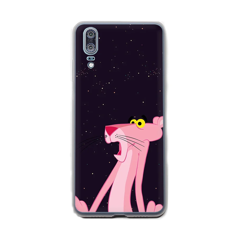Чехол для телефона Розовая пантера Huawei P8 P9 P10 P20 Pro Lite 2015 2016 2017 2018 P Смарт мягкие ТПУ
