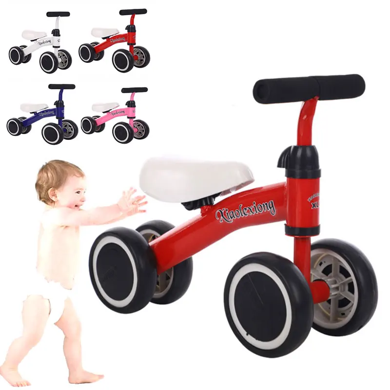 Baby Toddler 1-3 Years Child Tricycle Bike Baby Balance Bike Learn To Walk Get Balance Sense No Foot Pedal Riding Toys For Kids