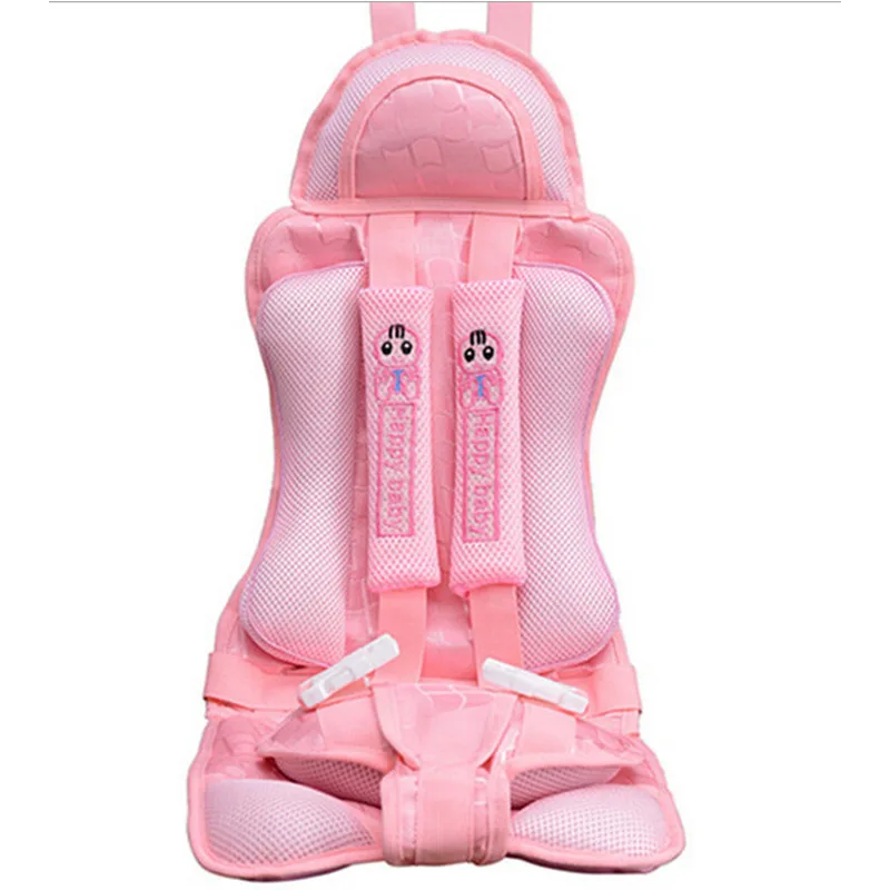 Подушка для детского сиденья синий красный бежевый портативные детские кресла