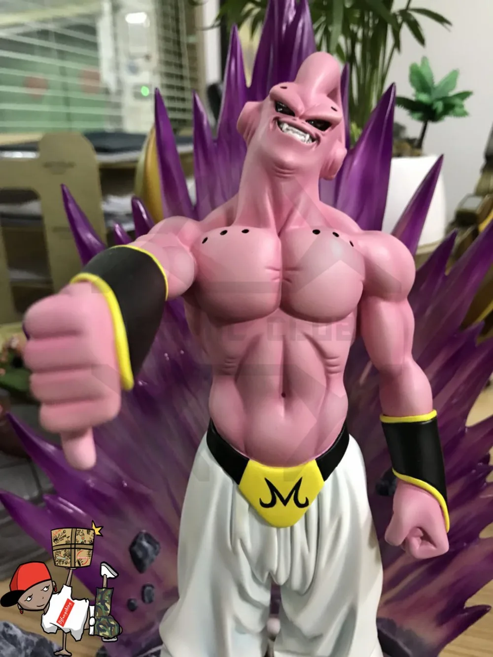COMIC CLUB dj Dragon Ball Z 32 см Чистый злой Buu gk статуя из смолы игрушка для коллекции