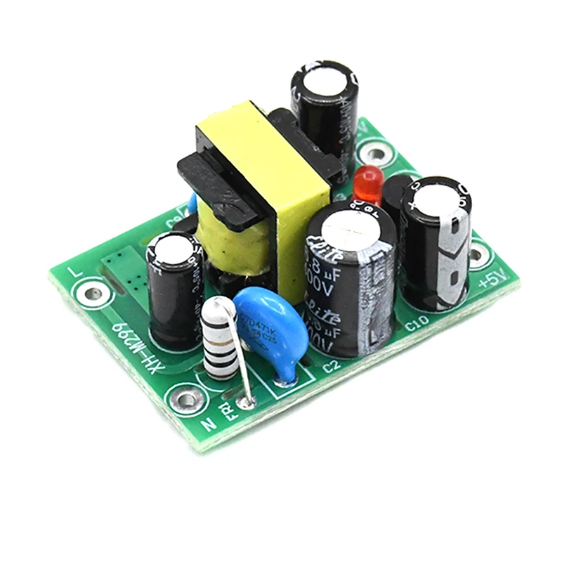 ZLinKJ Новый мини AC DC конвертер AC110V 220V к 12V 0.2A + 5V Модуль платы|Аксессуары для