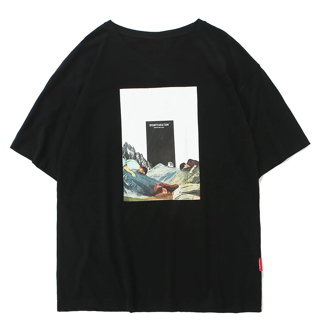 Aelfric Eden Disintegration поколение горный печатных для мужчин футболка хип хоп Harajuku