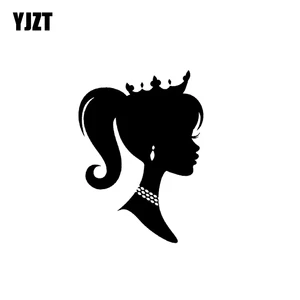 Виниловая наклейка YJZT, 9,6x13,3 см, черныйсеребристый, с нулевым дефектом, C20-0676