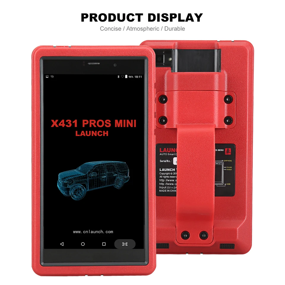 Launch X431 Pro мини авто диагностический инструмент Поддержка Wi-Fi/Bluetooth полные системы X431 Pro pros мини-сканер 2 года бесплатное обновление