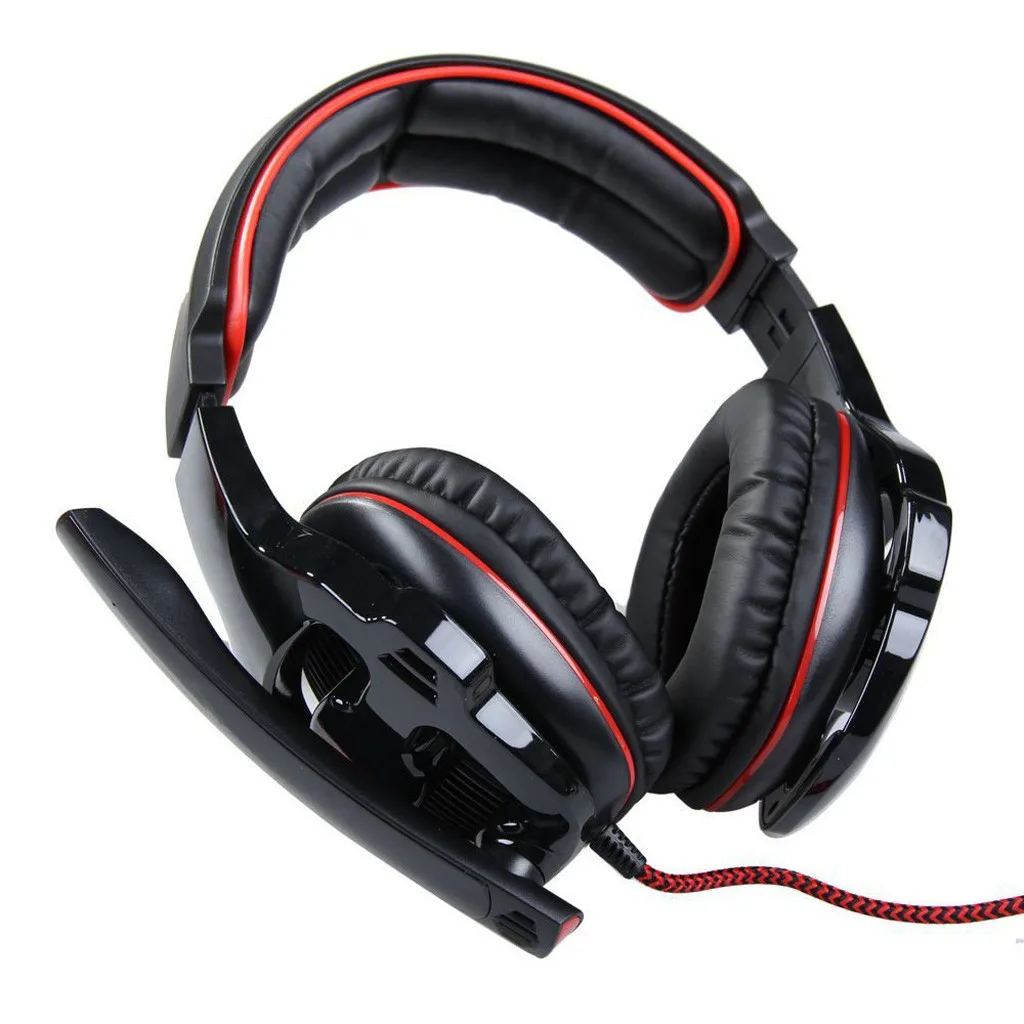 Горячие SADES SA-903 Игровые наушники гарнитура 7,1 Звуковая карта Компьютерная гарнитура с почтой fone de ouvido