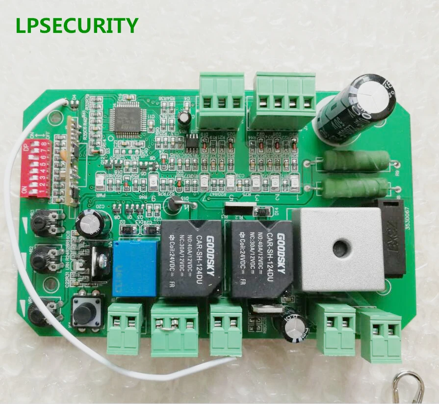 LPSECURITY автоматический раздвижные ворота открывалка 24VDC ДВИГАТЕЛЬ УПРАВЛЕНИЯ платы карты питания контроллер
