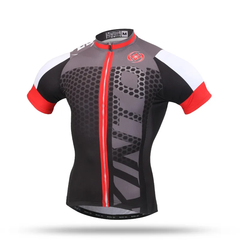

XINTOWN Quick Dry Cycling Jersey Outdoor Sports Bicicleta Jacket Bicycle Bike Skeleton Short Sleeve Shirt Ropa Ciclismo Clothing