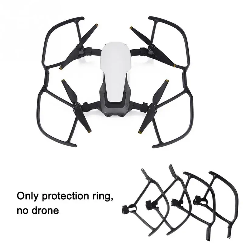 Черный quick выпущен предотвращения столкновений кольца Пропеллер гвардии