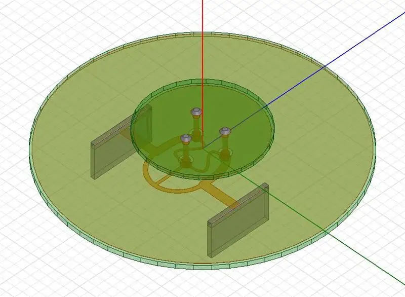 Realacc Тройная подача патч-1 5,8 GHz 9.4dBi направленная круговая поляризованная FPV антенна для радиоуправляемых моделей Дрон передатчик TX очки