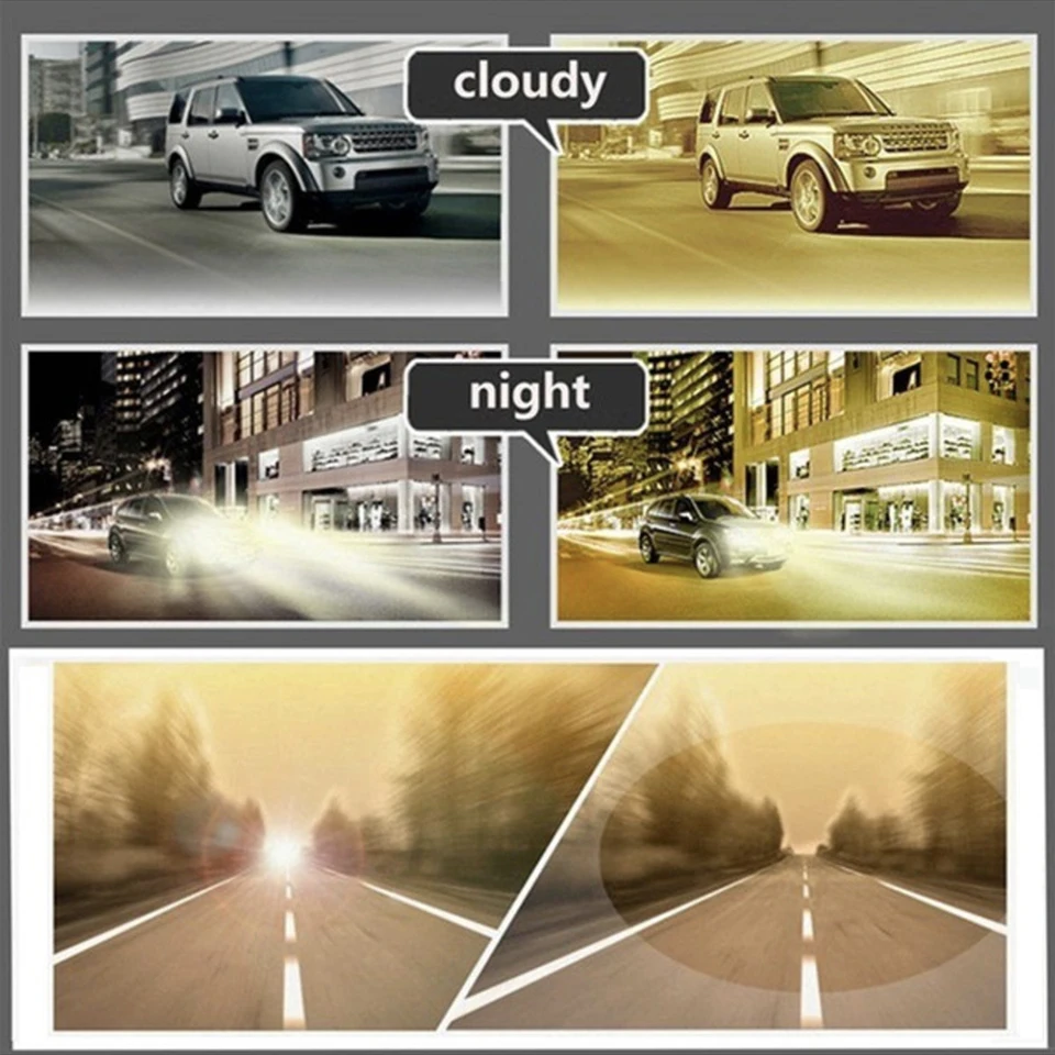 Автомобильные антибликовые солнцезащитные очки ночного видения для Ford Focus 2 3 1