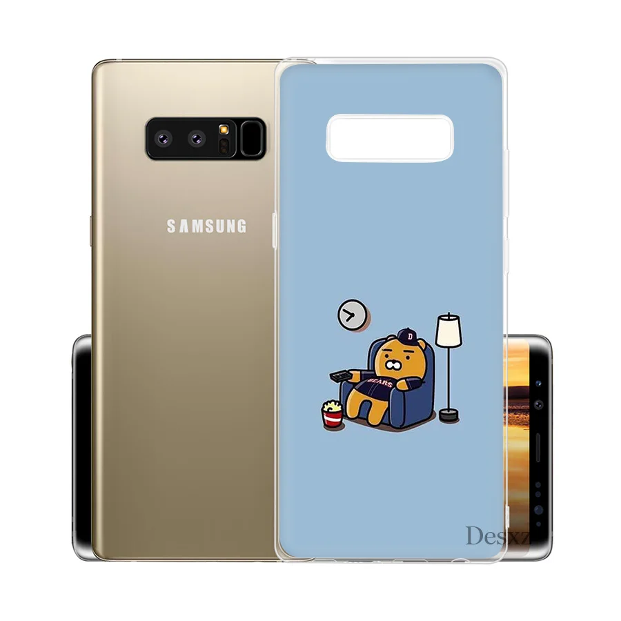H7 Desxz забавные какао для samsung S8 S9 S10E S10 плюс S3 S4 S5 S6 S7 Edge Note 8 9 M10 M20 M30 крышка - Цвет: H7