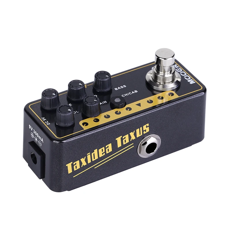 Mooer M014 Taxidea Taxus Electric Guitar Effects Pedal High Gain Tap Tempo Bass Speaker Cabinet Simulation Accessories Stompbox enlarge