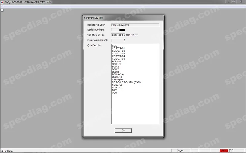 Диагностический комплект MTU (от USB до CAN)|ПО| |