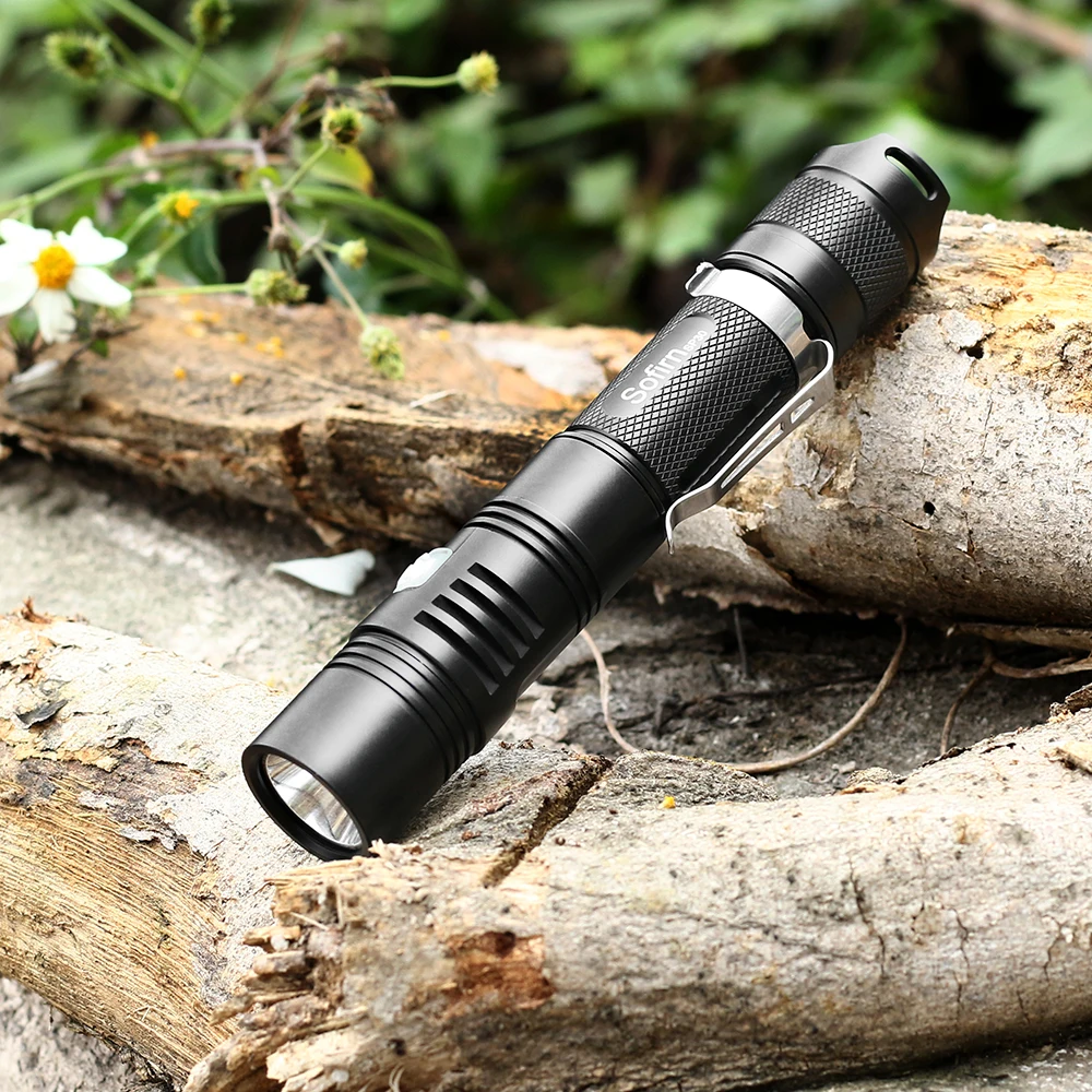Мощный светодиодный фонарик Sofirn SP30 Cree XPL 1000 лм тактический фонарь 18650 6 режимов с