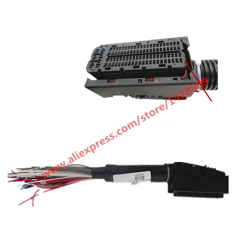 EDC17 автомобильный разъем ECU 94 Pin/Way PC платы с жгутом проводов для Bosch|pc pin|wire 4 pinpin way |
