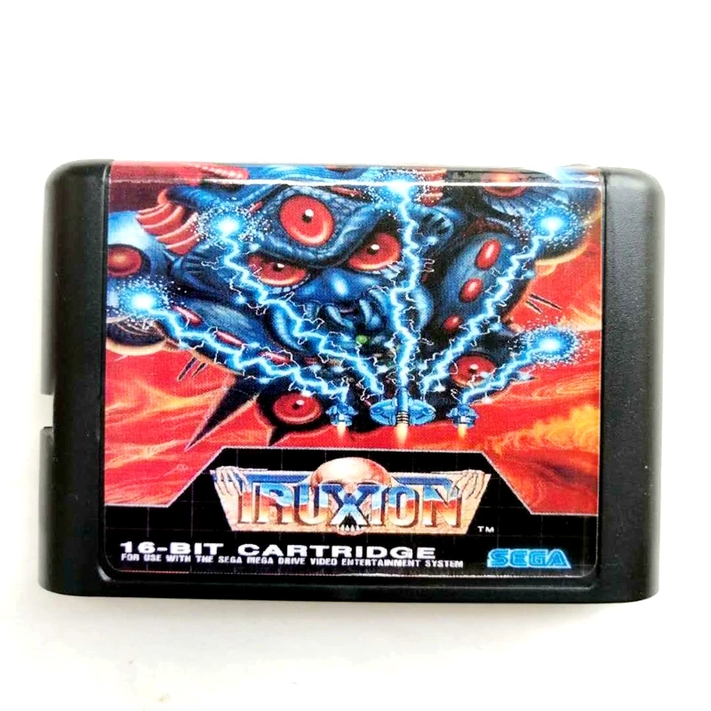 Карта памяти Truxion 16 бит MD для Sega Mega Drive 2 SEGA Genesis Megadrive|Картриджи| |