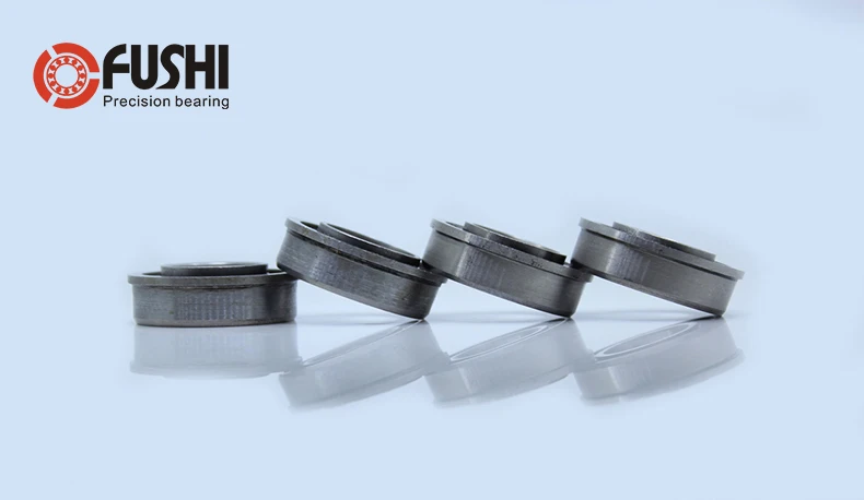 F6003 F6003RS подшипник F6003-20-2RS 20x35x11 мм ABEC-1 4 Шт Фланцевый Шаровой подшипники F6003-RS колесо садовой тележки подшипник