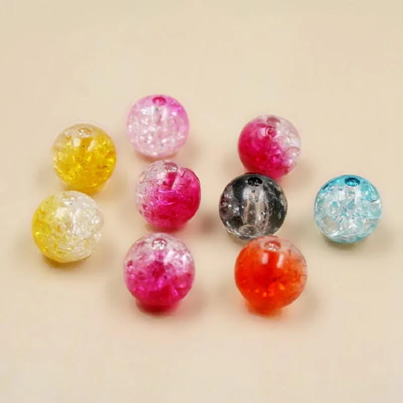 Высококачественные акриловые шарики ручной работы 8/10/12/14 мм разноцветные
